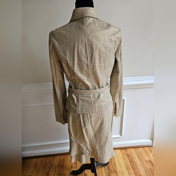 Cache RARE Vintage Women's Metallic 3 Piece Set - Pantsuit/Skirtsuit GORGEOUS!!! - Picture 4 of 11